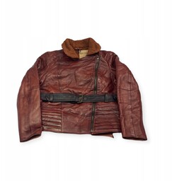 Skórzana kurtka damska ramoneska Real Leather S