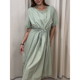 Pakamera Bawełniana sukienka Menta