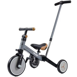 MILLY MALLY Rowerek biegowy Optimus Plus 4w1 Szary