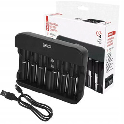 Ładowarka do akumulatorków NiMH/NiCd 5 typów akumulatorów Emos