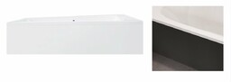 Besco Intima Duo 180x125cm wanna asymetryczna lewa +