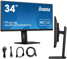 OUTLET Monitor iiyama ProLite XUB3493WQSU-B5 34" UWQHD IPS