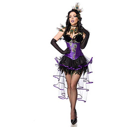Mask Paradise Ekstrawagancki kostium Peacock Girl 80151 Kostium