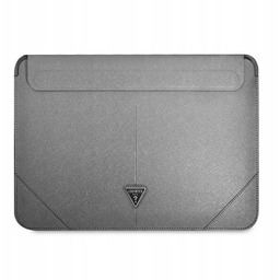 Pokrowiec do MacBook 16" Guess Saffiano Triangle Logo