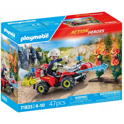 Playmobil Quad Straży Pożarnej W Akcji 71825