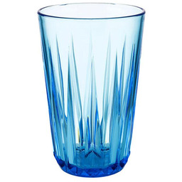 Szklanka z tritanu CRYSTAL, niebieska, 300 ml, 8x12.5