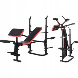 Wielofunkcyjna Ławeczka Treningowa Pod Sztangę Modlitewnik Rozpiętki Nogi