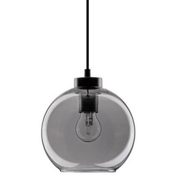 Luces Exclusivas Wisząca lampa sypialniana Repos kula czarna
