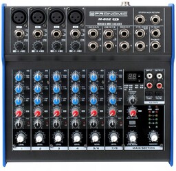 Mikser cyfrowy Pronomic M-802 Fx 8 kanałowy 24-bitowy