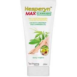 Red Pharma Hesperyn MAX Cannabis Żel z kasztanowcem