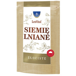 LenVitol Siemię Lniane Złociste, 450 g /Oleofarm/