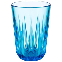 Szklanka z tritanu CRYSTAL, niebieska, 200 ml, 7.5x11