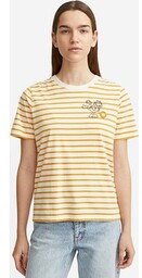 Wood Wood t-shirt bawełniany x Garfield kolor biały