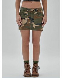 Mini Spódnica Ripstop Camouflage