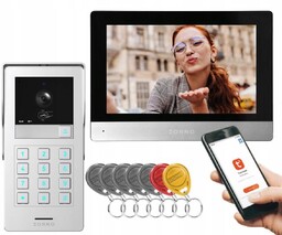 Wideodomofon Jednorodzinny Szyfrator Full Hd Tuya Brama Furtka