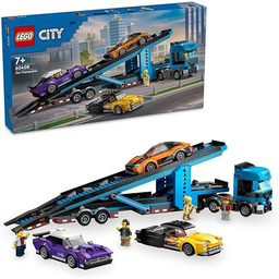 LEGO City Laweta z samochodami sportowymi, zabawka