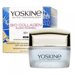 Yoskine Bio Collagen 50+ Bio-Krem regenerujący na zmarszczki
