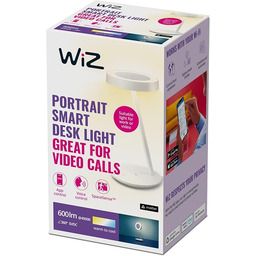 WiZ Inteligentna Lampa Biurkowa Portrait, Światło LED, Lampka