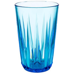 Szklanka z tritanu CRYSTAL, niebieska, 400 ml, 8.5x14