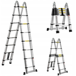 Drabina Teleskopowa Przegubowa Aluminiowa 5m 150kg