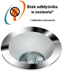 Oprawa wpuszczana okrągła REMO 1 chrom AZ1730 -