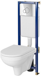 Cersanit Tech Line Base Zestaw Toaleta WC 52,5x36