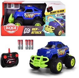Dickie Toys, Pojazd RC Rep attack, 15,5 cm