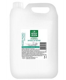 BIAŁY JELEŃ Mydło w płynie Kozie Mleko, 5l