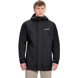 Berghaus Męska parka Wansbeck, Jet Black, L