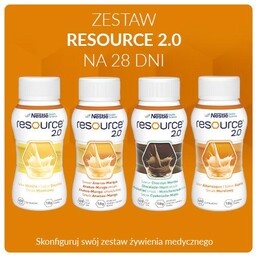 Zestaw Resource 2.0 na 28 dni (56 butelek