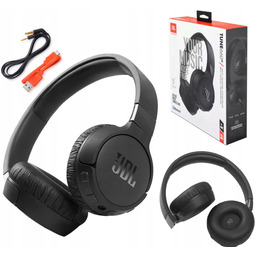Słuchawki bezprzewodowe nauszne Jbl Tune 660 Nc Czarny