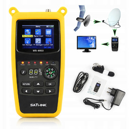 Miernik Satelitarny WS-6933 Dvb-s DVB-S2 Satlink Sygnału Satelitarnego