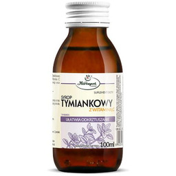 HERBAPOL Syrop tymiankowy z witaminą C, 100ml