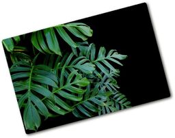 Deska do krojenia szklana Monstera