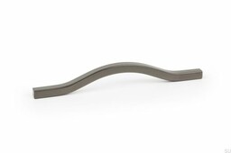 Uchwyt meblowy podłużny Brave 128 Aluminiowy Metaliczny Szary