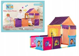 DUŻY NAMIOT DLA DZIECI DOMEK KOJEC BASEN 150x75x110