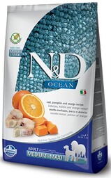 Farmina N&D Ocean canine COD, PUMPKIN & ORANGE