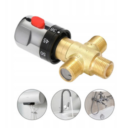 Termostatyczny Zawór Mieszający 1/2 Z Mosiądzu 3Ccc