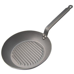 De Buyer Patelnia Grillowa ze stali węglowej Ø300