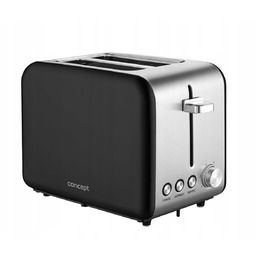 Concept Toster TE2052 inox czarny