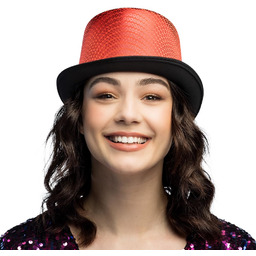 Boland - Błyszczący cylinder Caprice, kapelusz na kostiumy