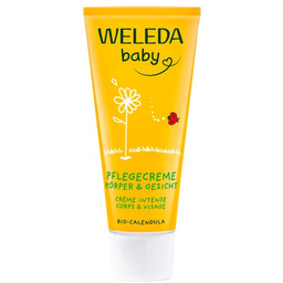 Weleda Calendula Baby krem do twarzy pielęgnujący