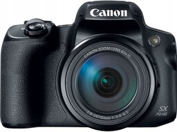 Canon PowerShot SX70 Hs z ekspozycji
