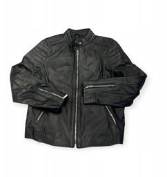 Skórzana kurtka damska ramoneska Real Leather L