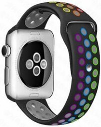 SILIKONOWY PASEK DO APPLE WATCH 40/41/42 MM SPORTOWY,