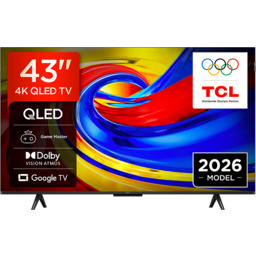 Telewizor QLED TCL 43P7L 43" 4K Google TV