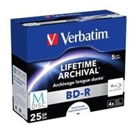 Verbatim BluRay M-DISC BD-R 25 GB x4 5