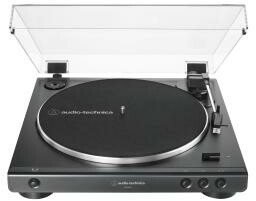 Audio-Technica AT-LP60X Automatyczny Napęd paskowy Przedwzmacniacz Czarny Gramofon