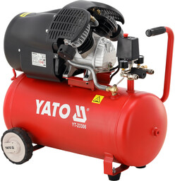 Yato KOMPRESOR OLEJOWY 50L DWA CYLINDRY
