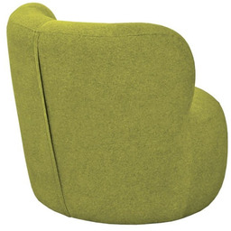 Fotel wypoczynkowy tapicerowany zielony Osso